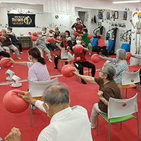 準備運動・アクティブエクササイズ(50分)